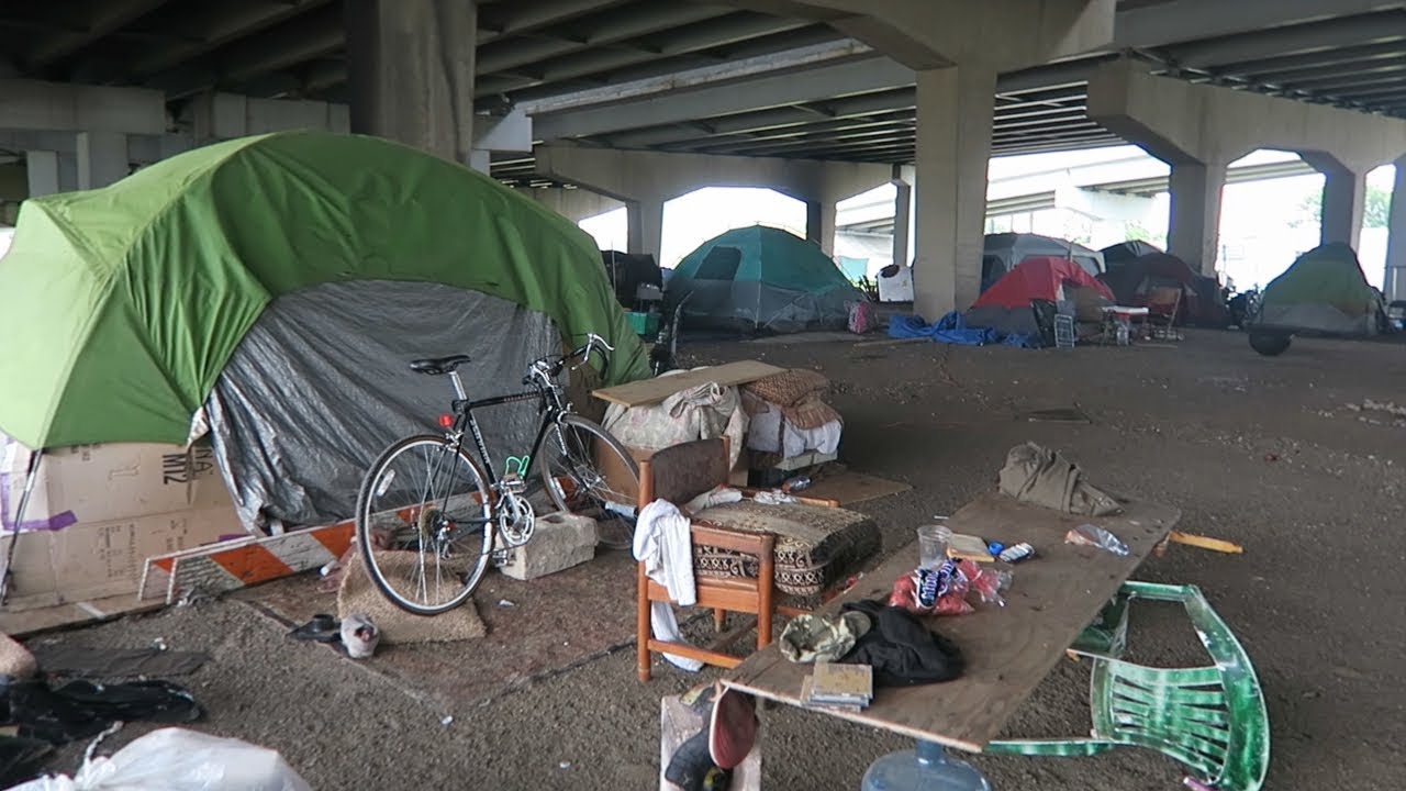 Homeless Tent Camps in Dallas and Churches Using Housing First, Tiny Homes, and Art to Help People.