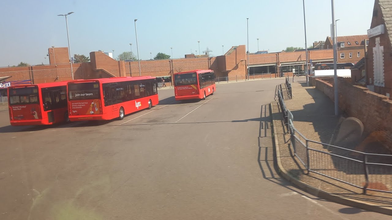 Buses at King's Lynn Bus Station (24/05/2023)