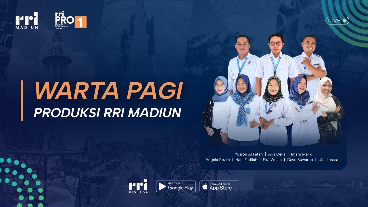 WARTA PAGI RRI MADIUN - SELASA, 17 MARET 2026