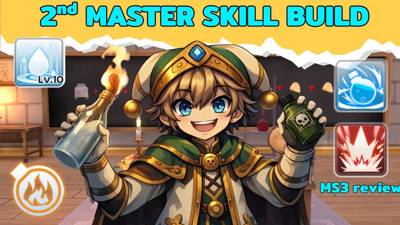 Genetic 2nd Master Skill Build Final (+ MS3 Review) [Ragnarok M Classic]
