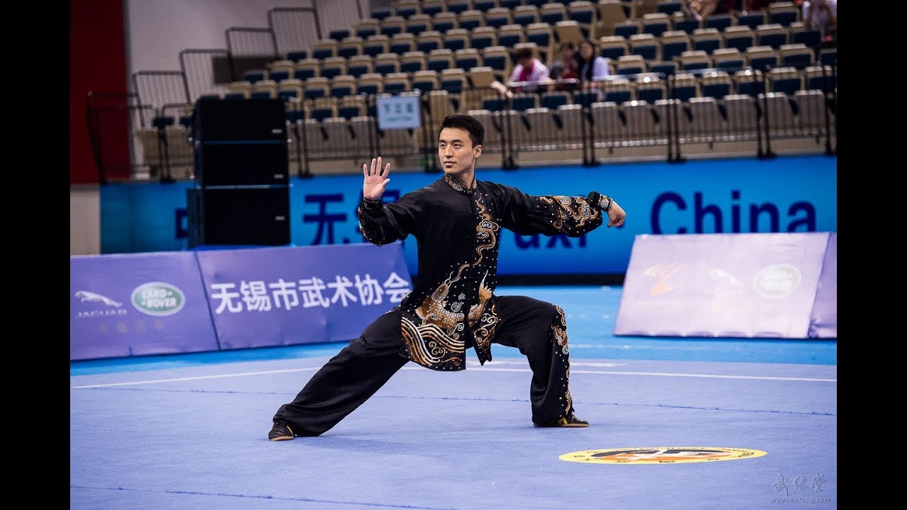 Men's Taijiquan 男子太极拳 第4名 广东队 陈伟杰 9.67分 2017年全国武术套路锦标赛