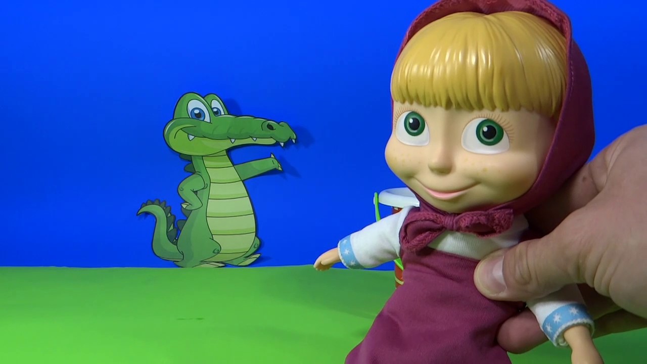 Masha et Michka en francais dessin animé - Les crocodiles