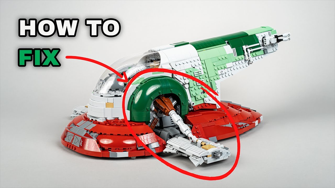 How to FIX your UCS Slave 1 Lego Model