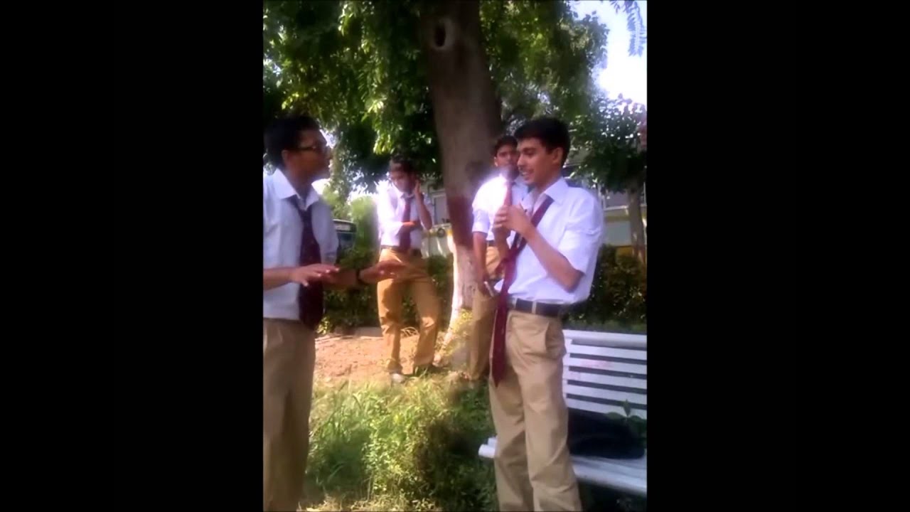 G.C.U Ragging by batch 2011-2013