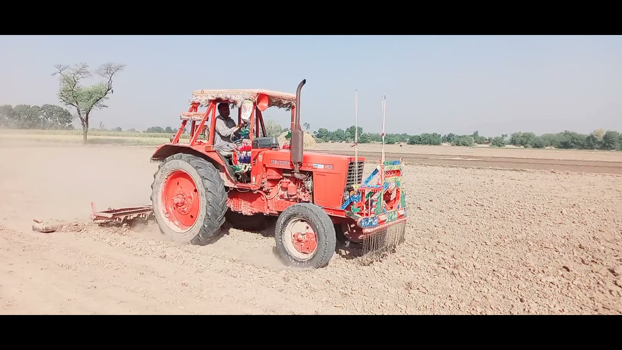 Berseem ki tayari belarus tractor k sath in punjab pakistan