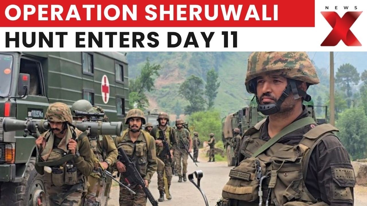 Operation Sheruwali Enters Day 11 as Forces Intensify Hunt for Terrorists | Latest News | NewsX