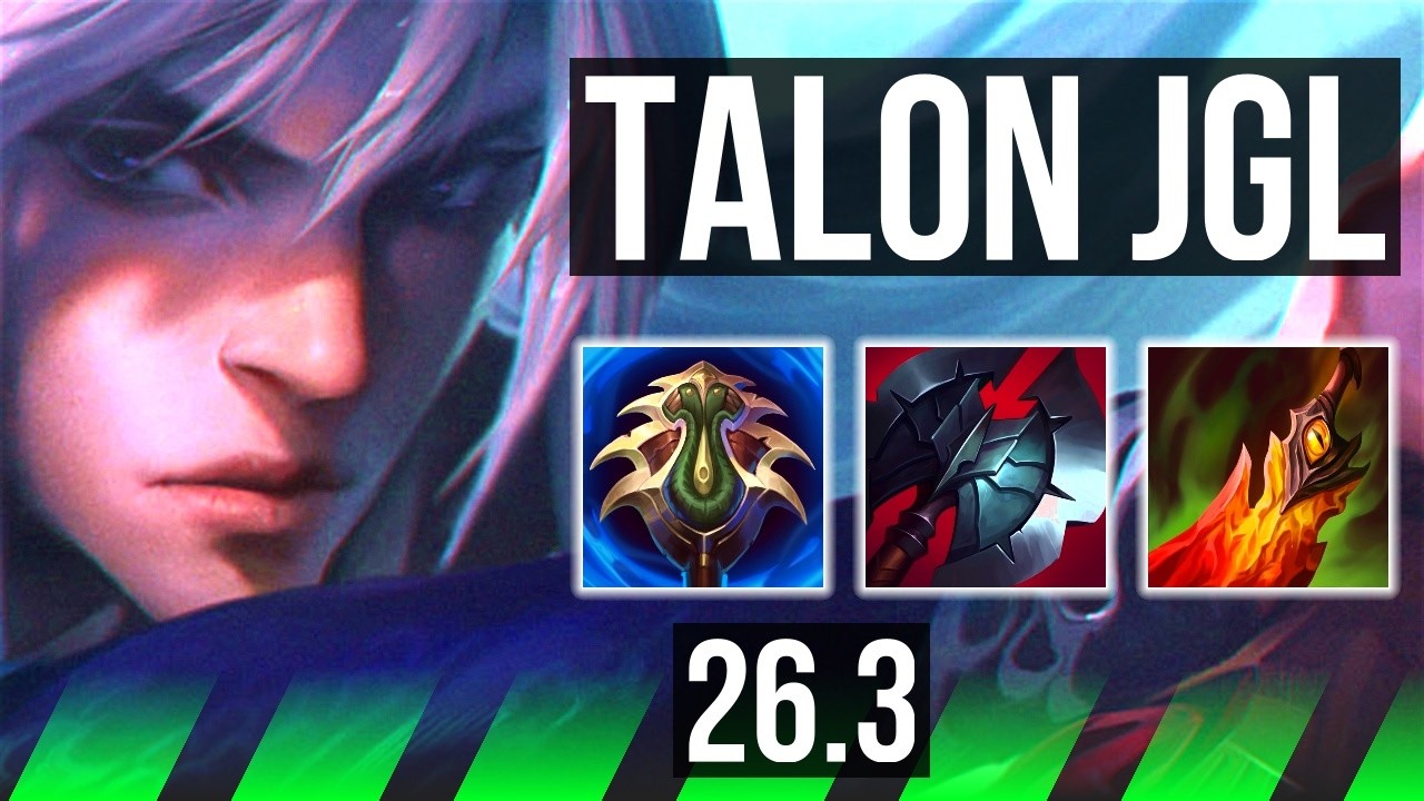 TALON vs ZAAHEN (JGL) | 52K damage | KR Master | 26.3
