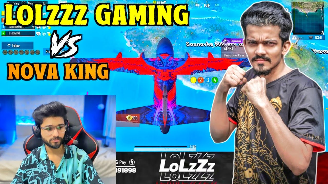 Masti Nhi LoLzZz Gaming vs @Novaking Youtuber vs YouTuber