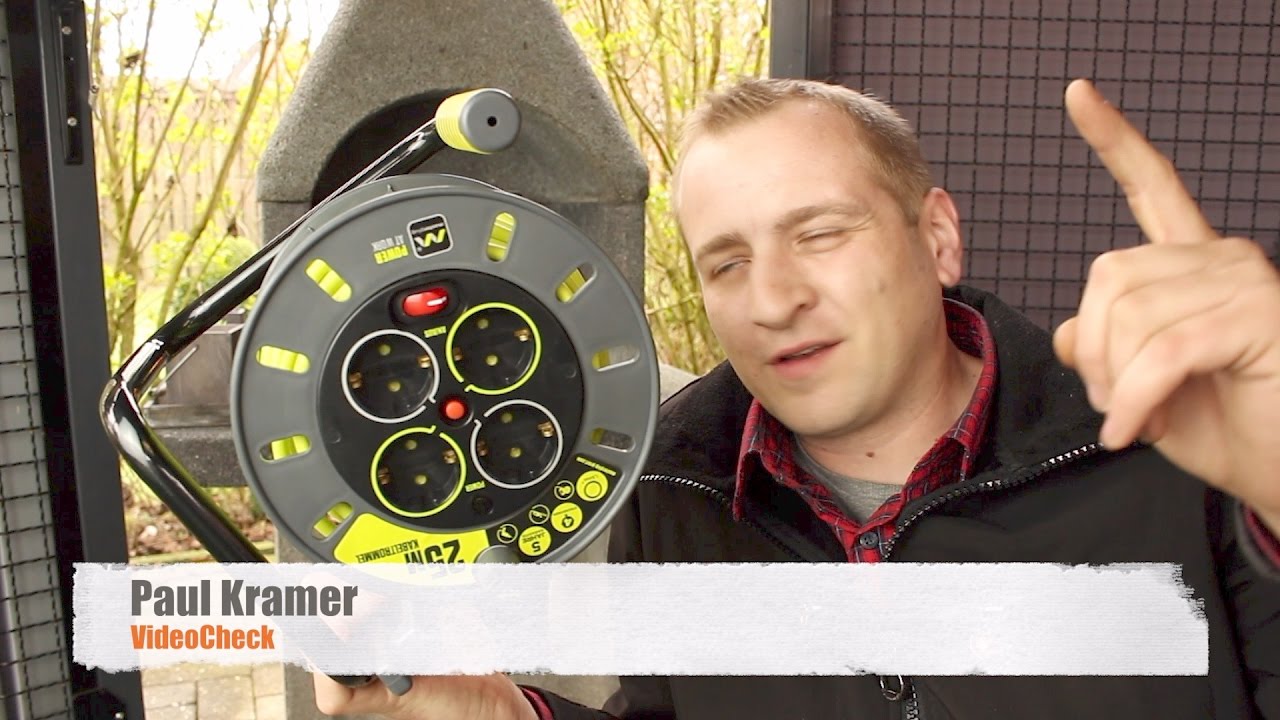 ✅ Kabeltrommel mit Kindersicherung und Kabelf&uuml;hrung - Testsieger Review