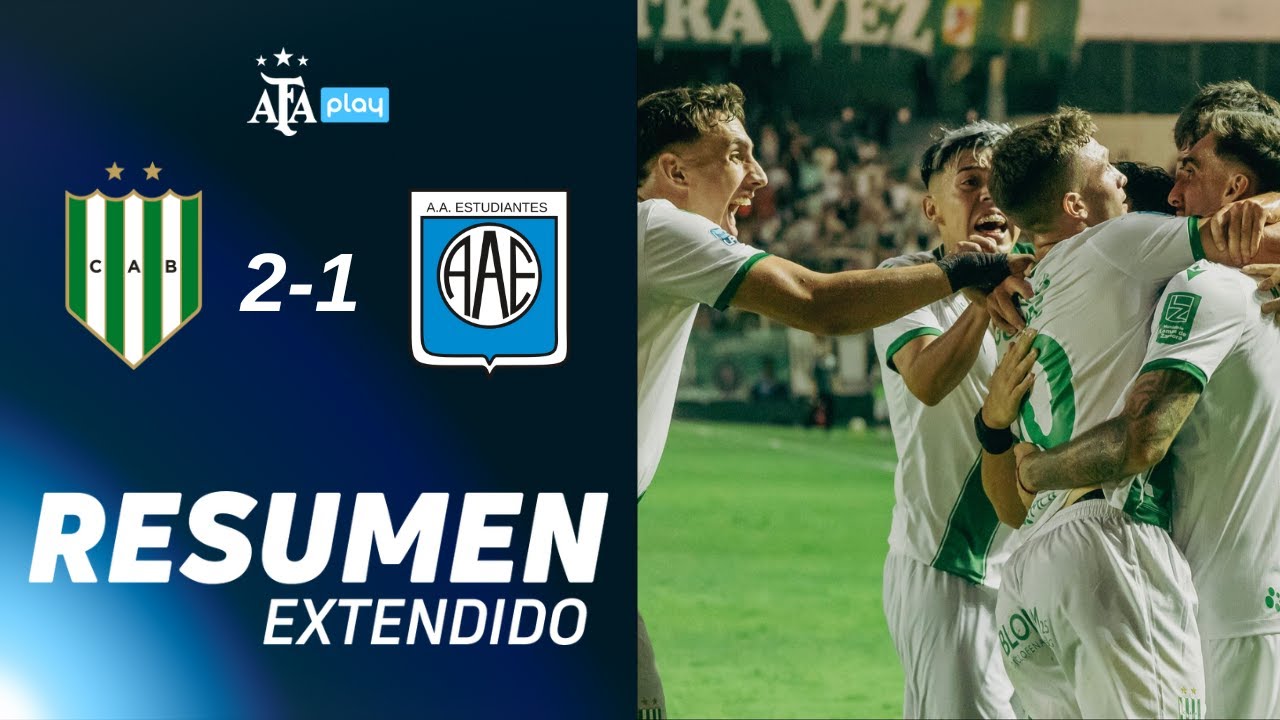 Banfield 2 vs. 1 Estudiantes Río Cuarto | #TorneoApertura2026 | RESUMEN EXTENDIDO | FECHA 3