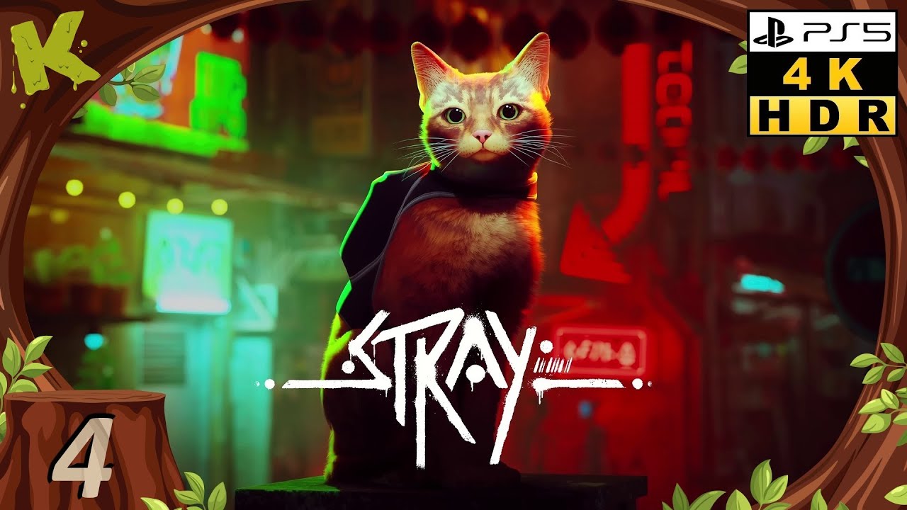 [Ps5] Stray FR 100% #4 Rencontre des habitants (4K HDR) Let's play