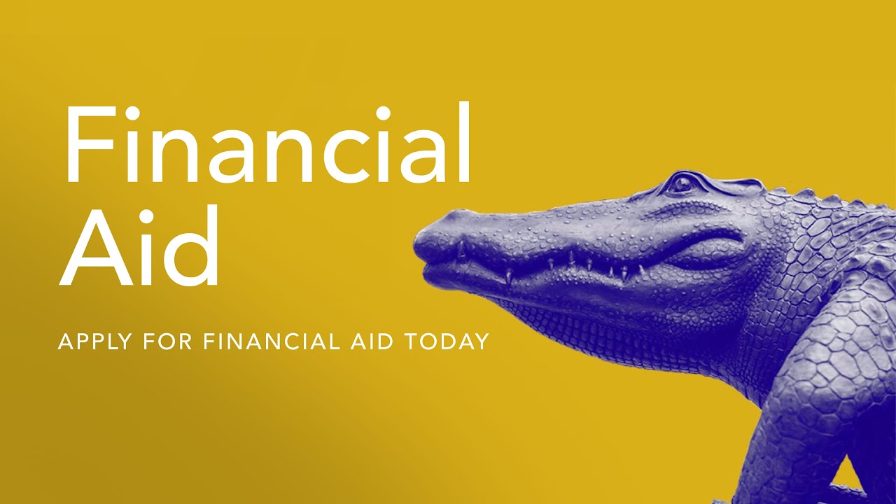 Gators, apply for financial aid!