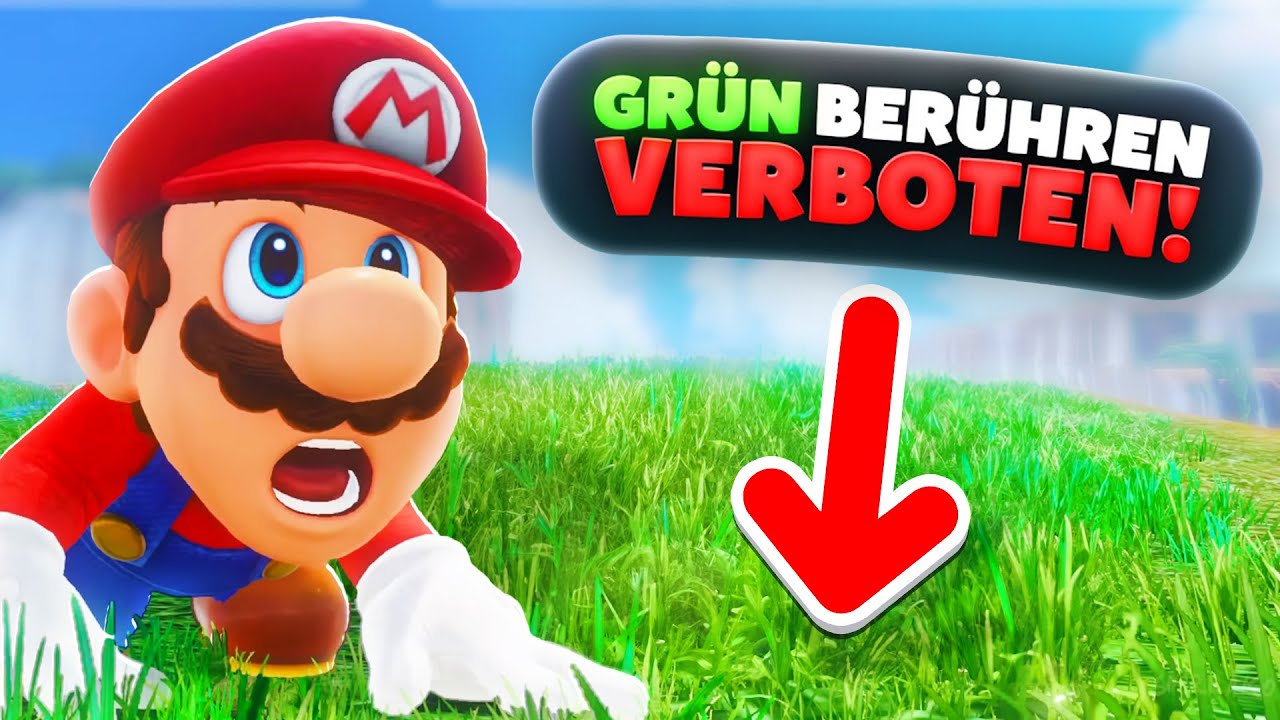 Ich darf diese Farbe NICHT BERÜHREN in Mario Odyssey...