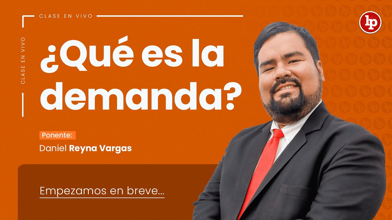Clase en vivo: ¿Qué es la demanda?