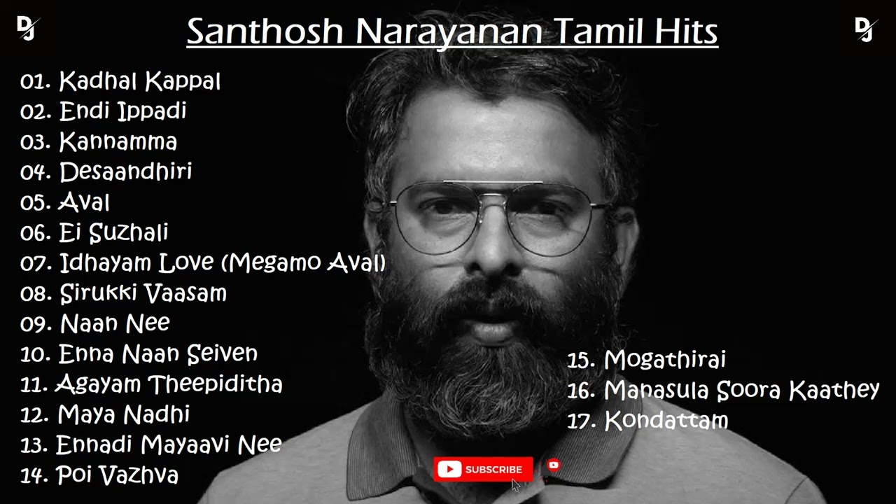 Santhosh Narayanan Tamil Hits | Favourite | Santhosh Narayanan Tamil Songs Collection | SANA Jukebox