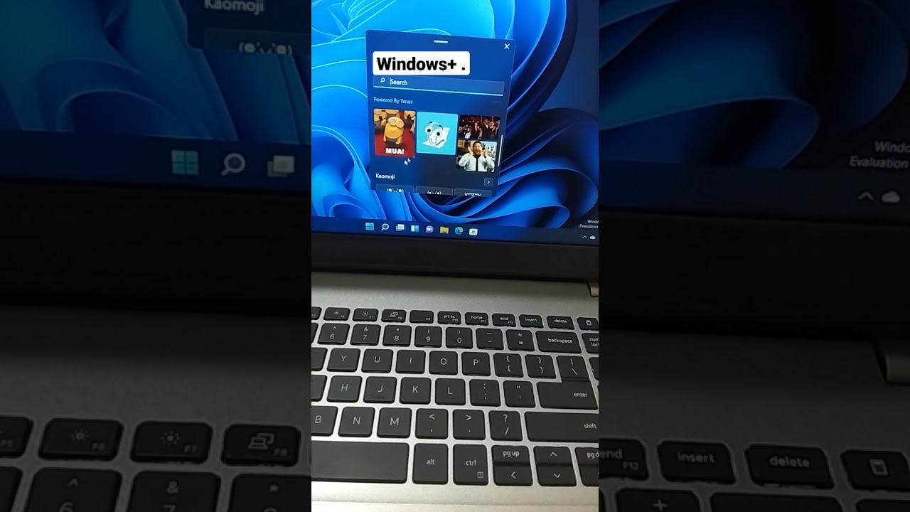 Windows 11l New Emoji keyboard 🔥 #shorts #windos11