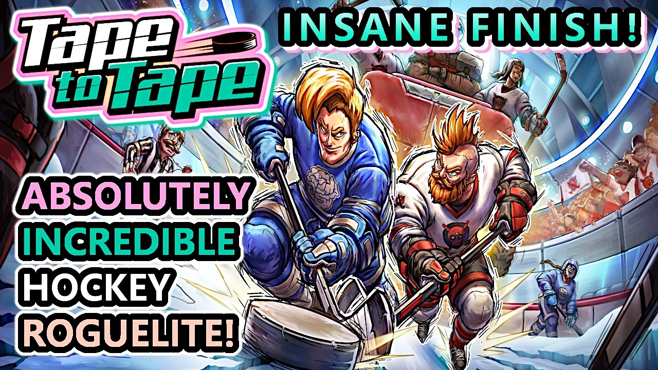 WHOA! I NEVER Saw This Coming... The BEST Modern Hockey Game Is A Roguelite! | Tape To Tape