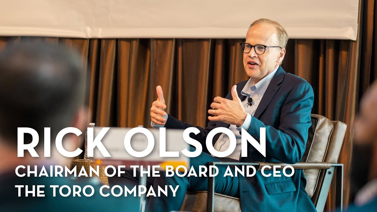1st Tuesday - The Toro Company Chairman of the Board and CEO Rick Olson