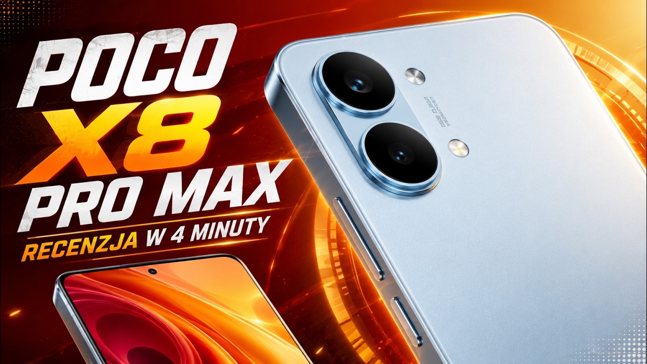 POCO X8 Pro Max - RECENZJA w 4 MINUTY!