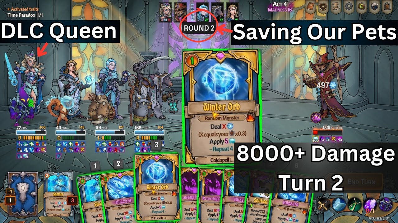 Across The Obelisk Madness 16 - Full Cold, Full Mage (.5 Warrior)