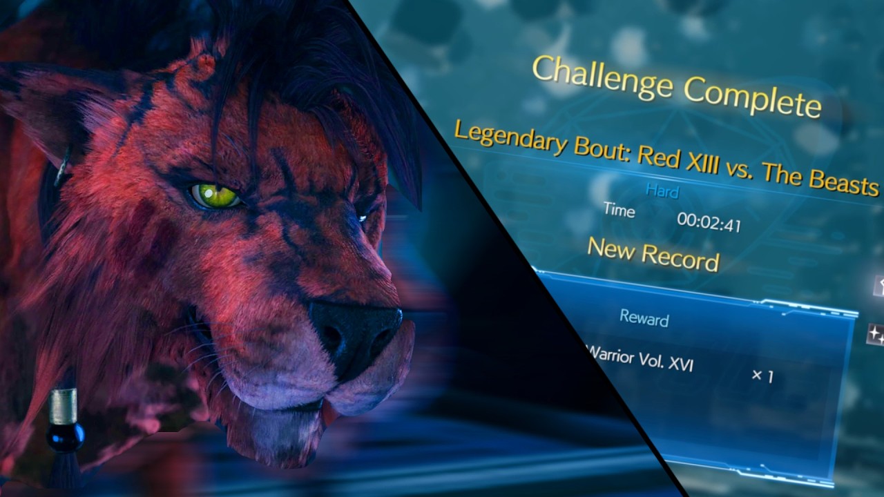 FFVII Rebirth Legendary Bout | Red XIII vs. The Beasts