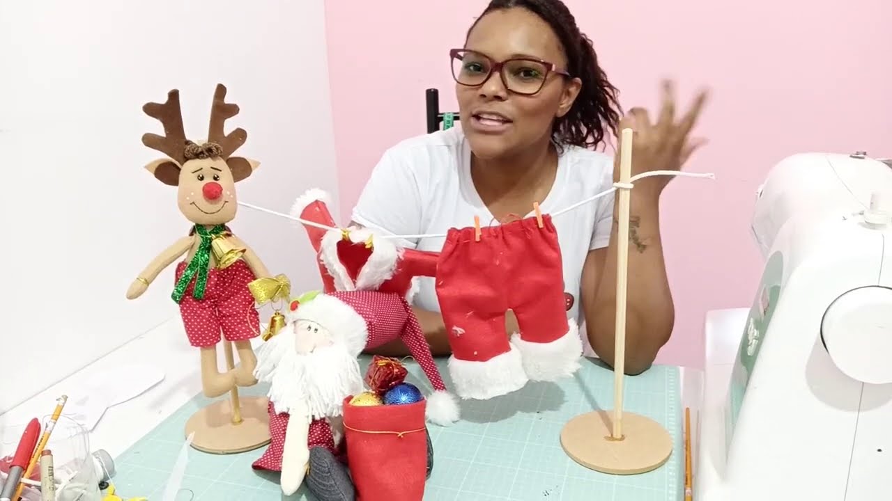 PAPAI NOEL super fácil de fazer 🤭❓❓❓QUER APRENDER