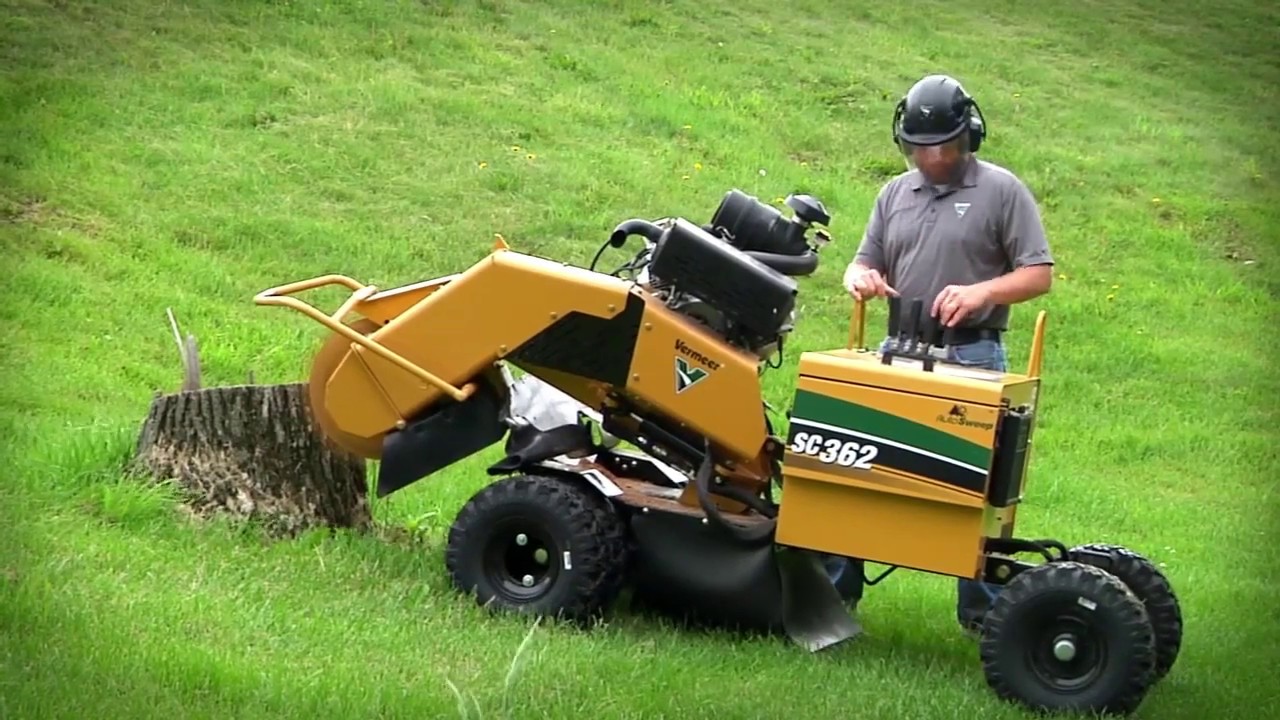 The Vermeer SC362 Stump Grinder is available at Vermeer UK