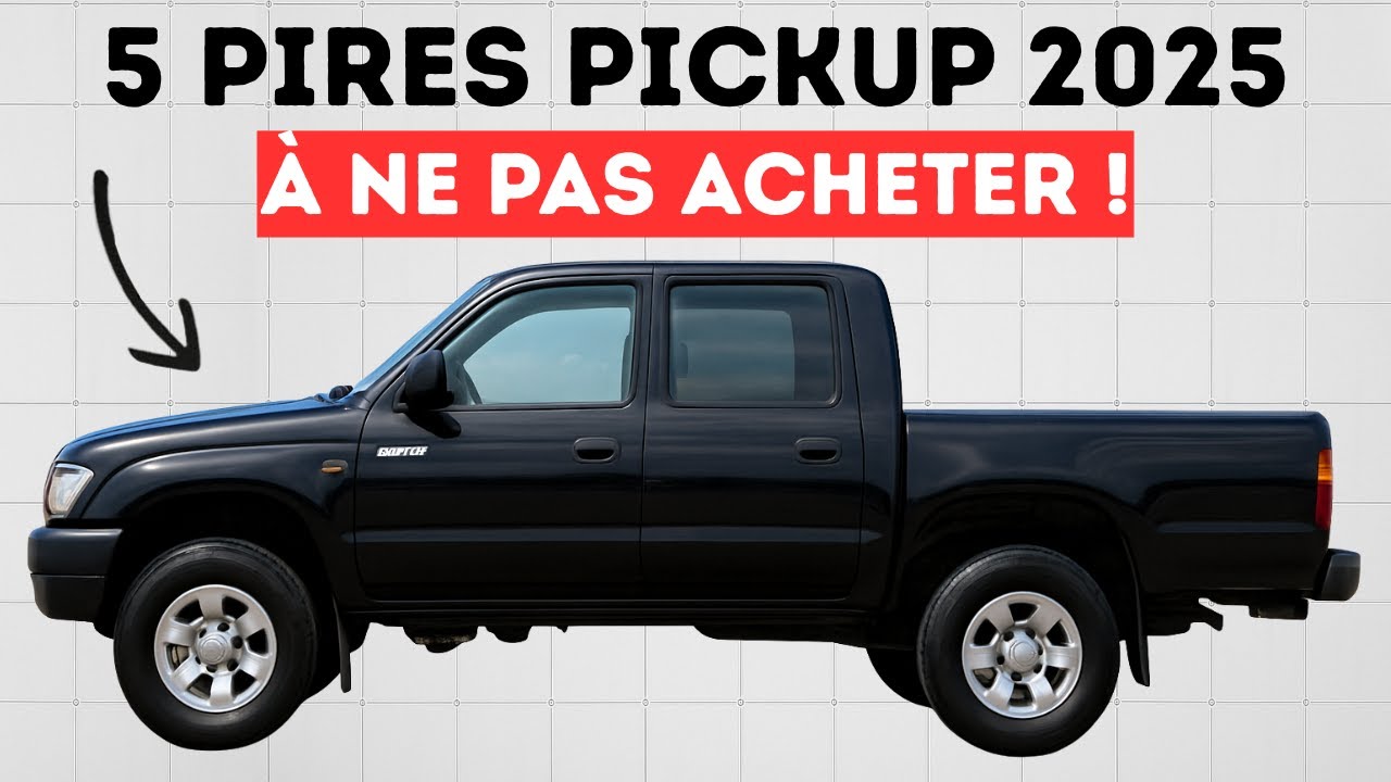 Les 5 PIRES et les 5 MEILLEURS Pick-up à Acheter en 2026