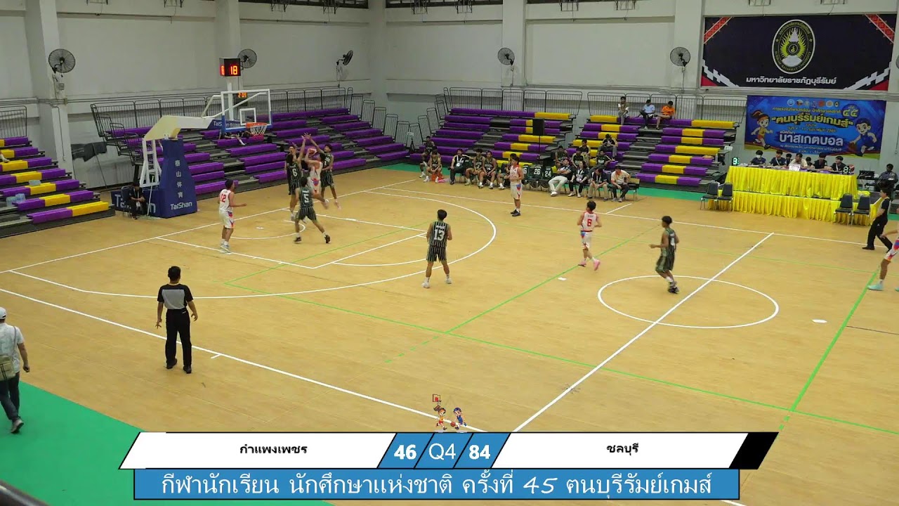 🏆🔥 การแข่งขันกีฬานักเรียน นักศึกษาแห่งชาติ 
ครั้งที่ 45 ประจำปี 2569 “ฅนบุรีรัมย์เกมส์” 🟢⚪🟡
🏀