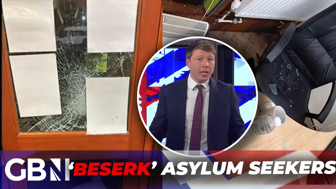 REVEALED: ‘Berserk’ asylum seekers SMASH UP RAF Wethersfield