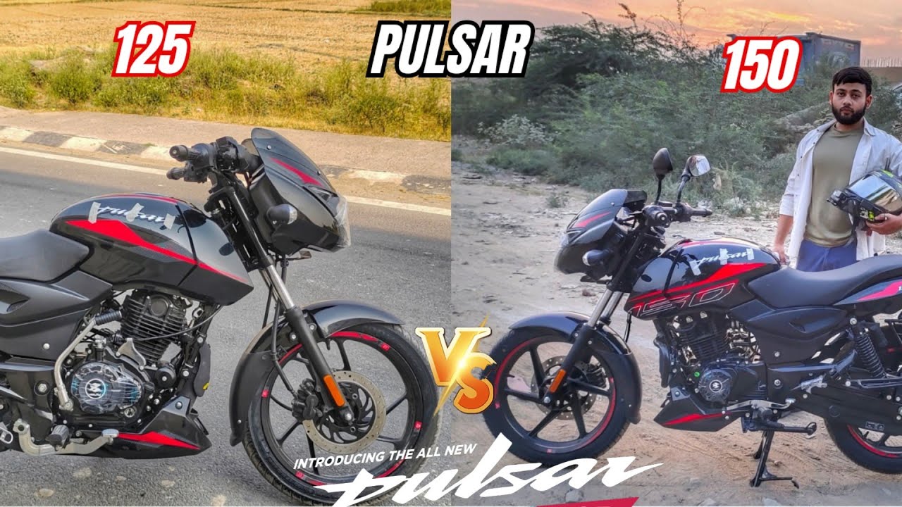2024 Bajaj Pulsar 125 VS Pulsar 150 | Detailed Comparison | Which One To Buy ?