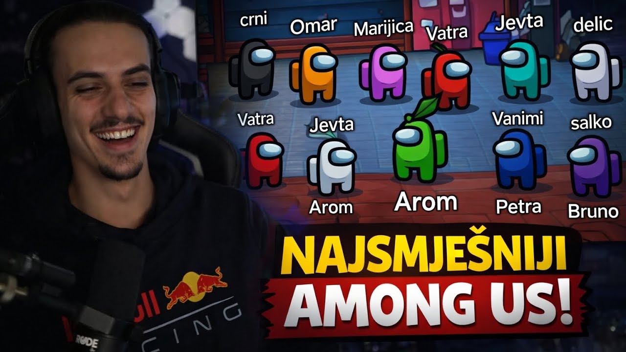 NAJSMIJEŠNIJI AMONG US IKADA                              *smijeh do suza*