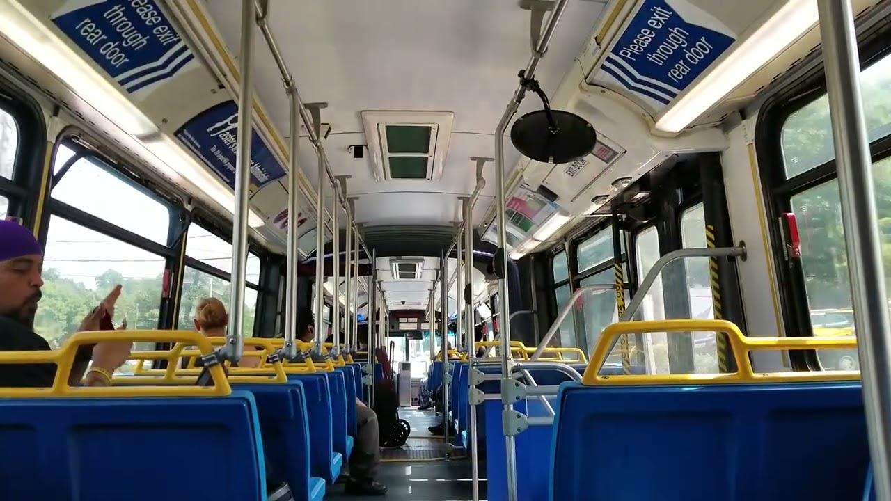 Westchester County Bee-Line : On board 2003 Neoplan AN460 # 570 (Retired 2019) On route 20  
