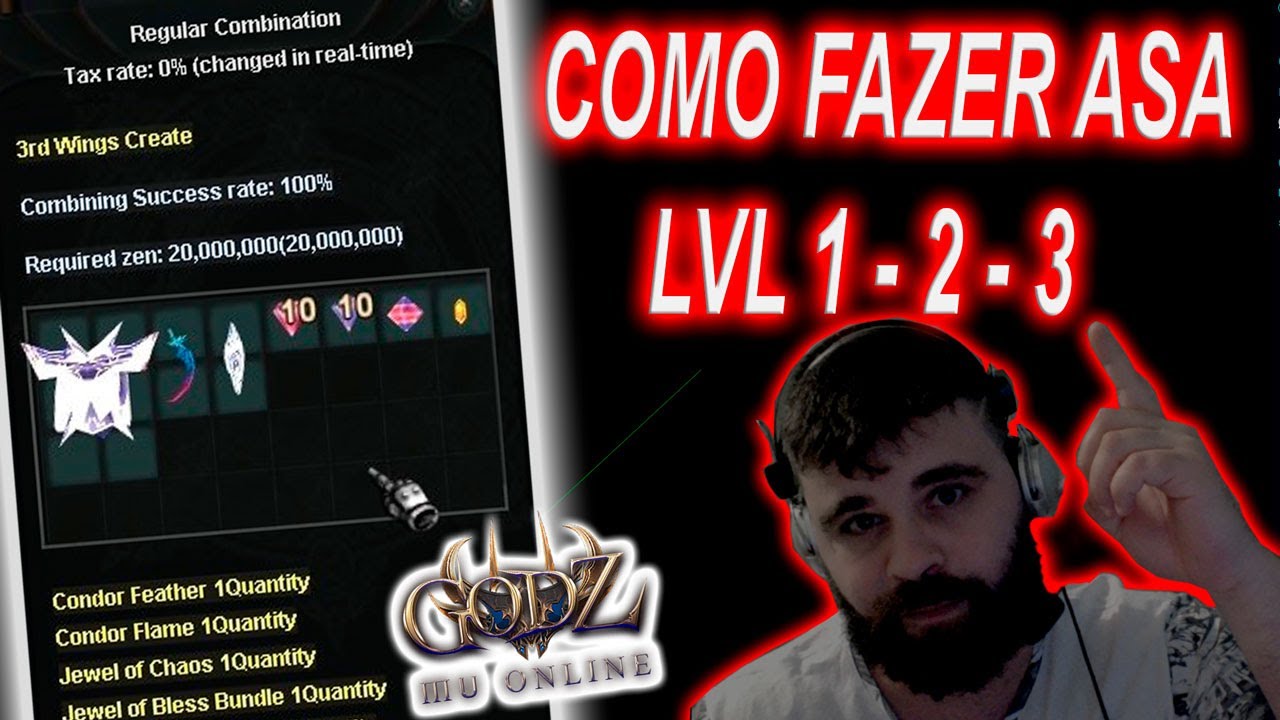 [MUGodz] COMO FAZER ASA LVL 1 - 2 E 3 (TUTORIAL COMPLETO).