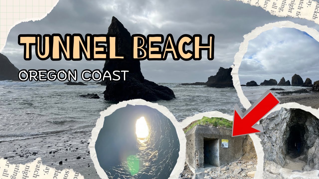 TUNNEL BEACH: OCEAN SIDE OREGON