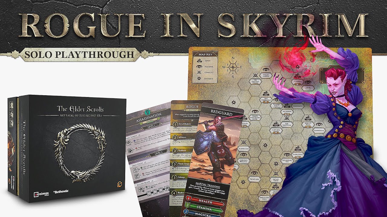 Rogue in Skyrim | Full Solo Campaign Playthrough (Expert) | The Elder Scrolls: BotSE