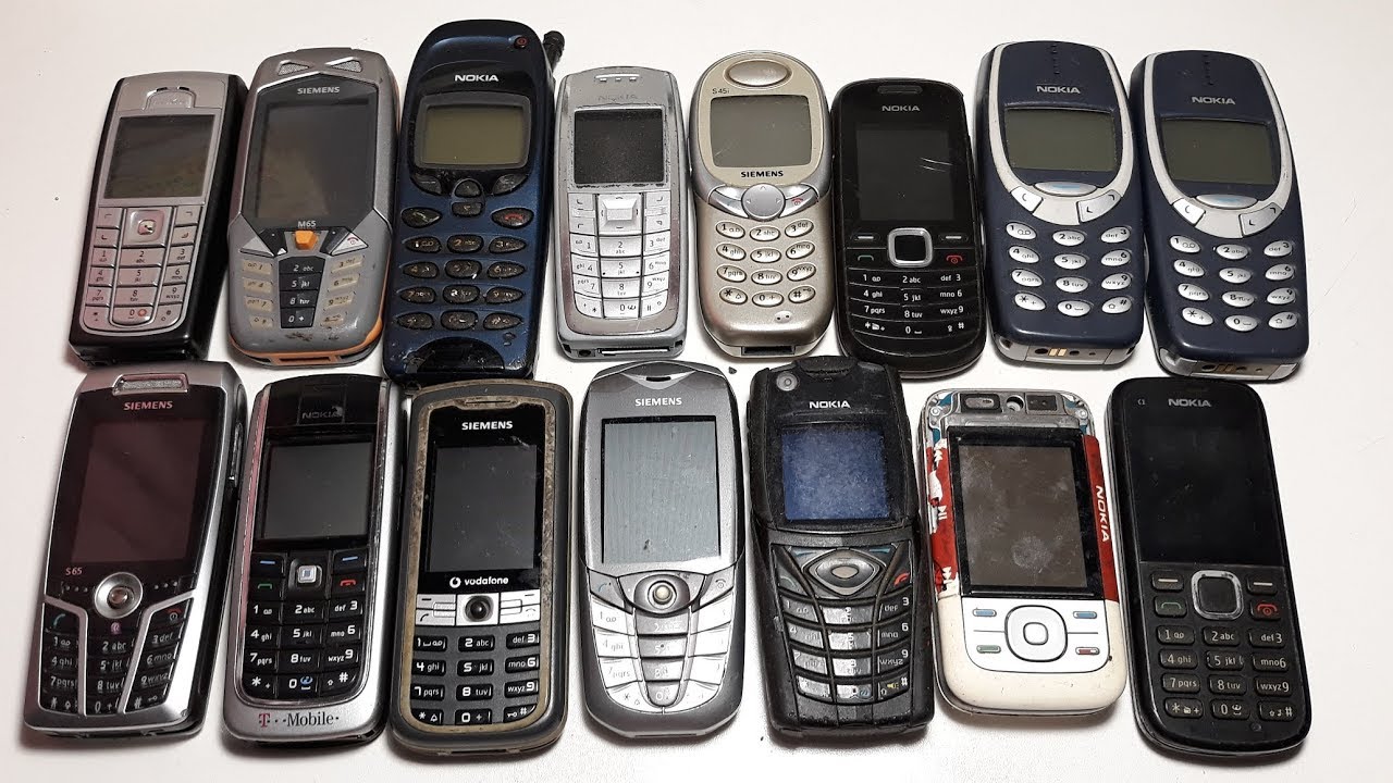 15 Ретро телефонов за 10$ долларов Nokia 5140i , Nokia 3310 состояние нового