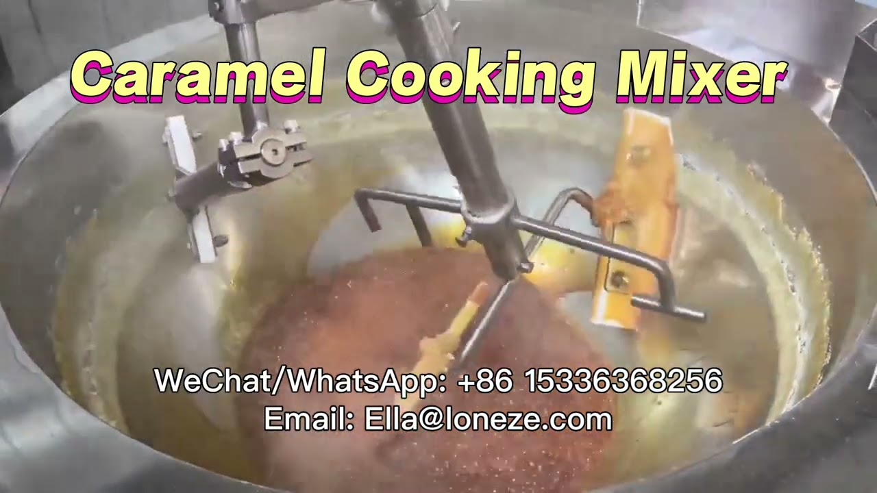 Caramel Cooking Mixer#caramelcooker#caramelcookingpan#caramelmixer#caramelrecipes#caramelkettle