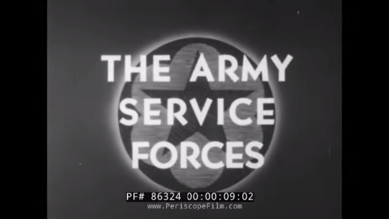 U.S. ARMY SERVICE FORCES IN WWII    SIGNAL CORPS, SUPPLY SYSTEM & LOGISTICS  86324