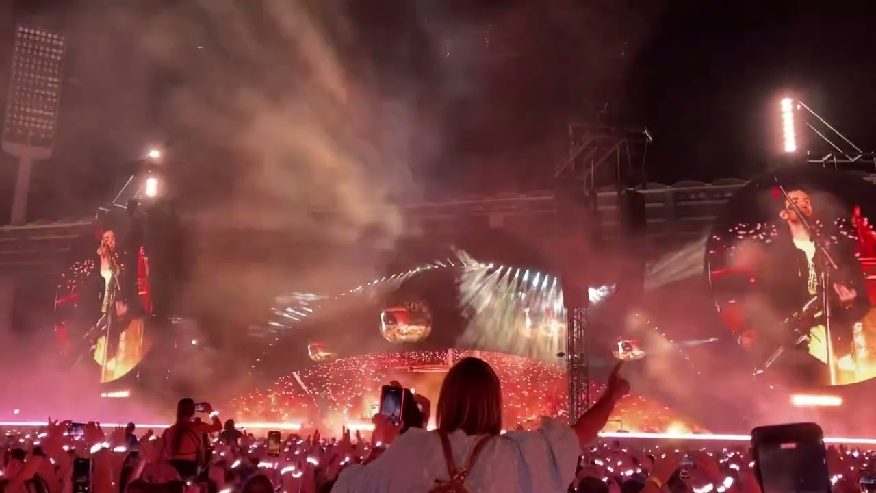 Coldplay - Fix You @Brussel 06-08-2022