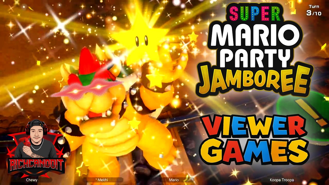 HAPPY MARIO DAY! Mario Party Jamboree LIVE WITH VIEWERS