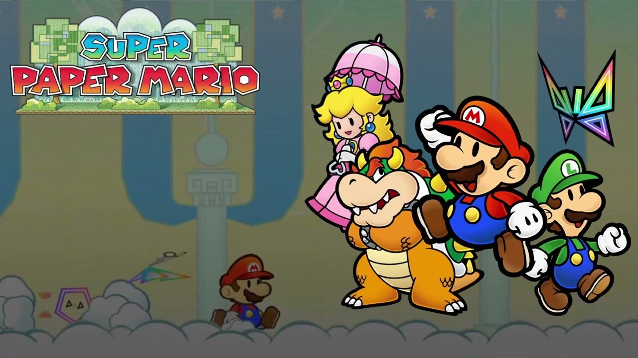Overthere Shrine - Super Paper Mario (Slowed Down)