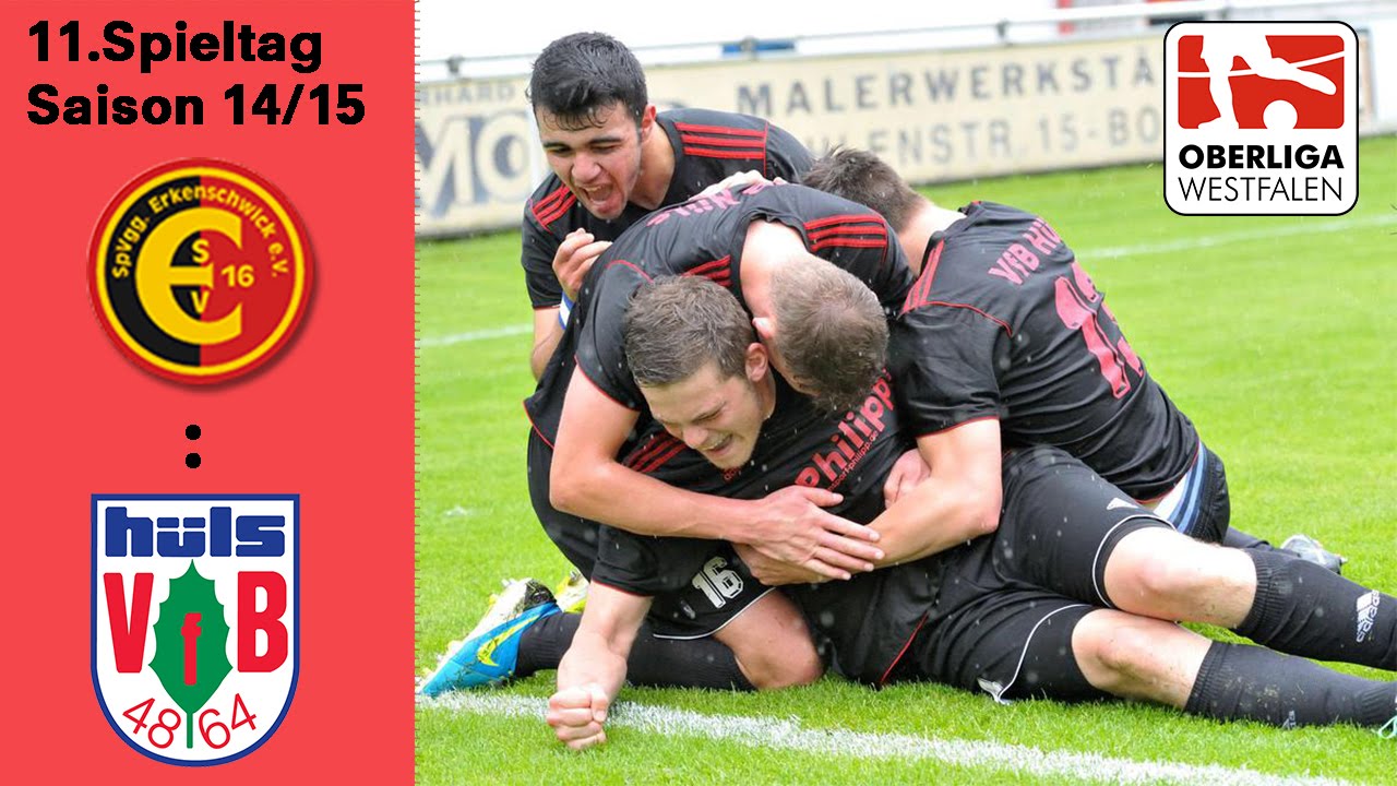 SpVgg Erkenschwick - VfB Hüls (30.10.2014, 11.Spieltag Oberliga Westfalen Saison 2014/15)