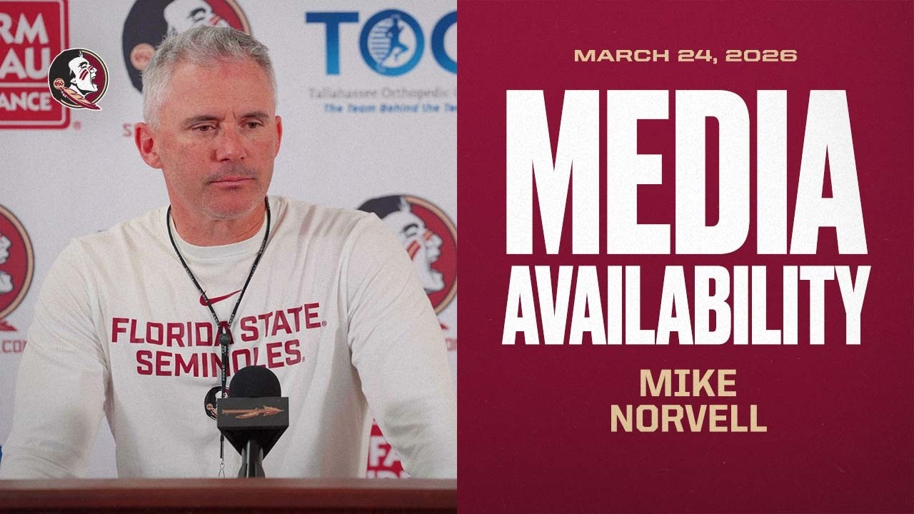 FSU Football | HC Mike Norvell Post-Practice Media Availability