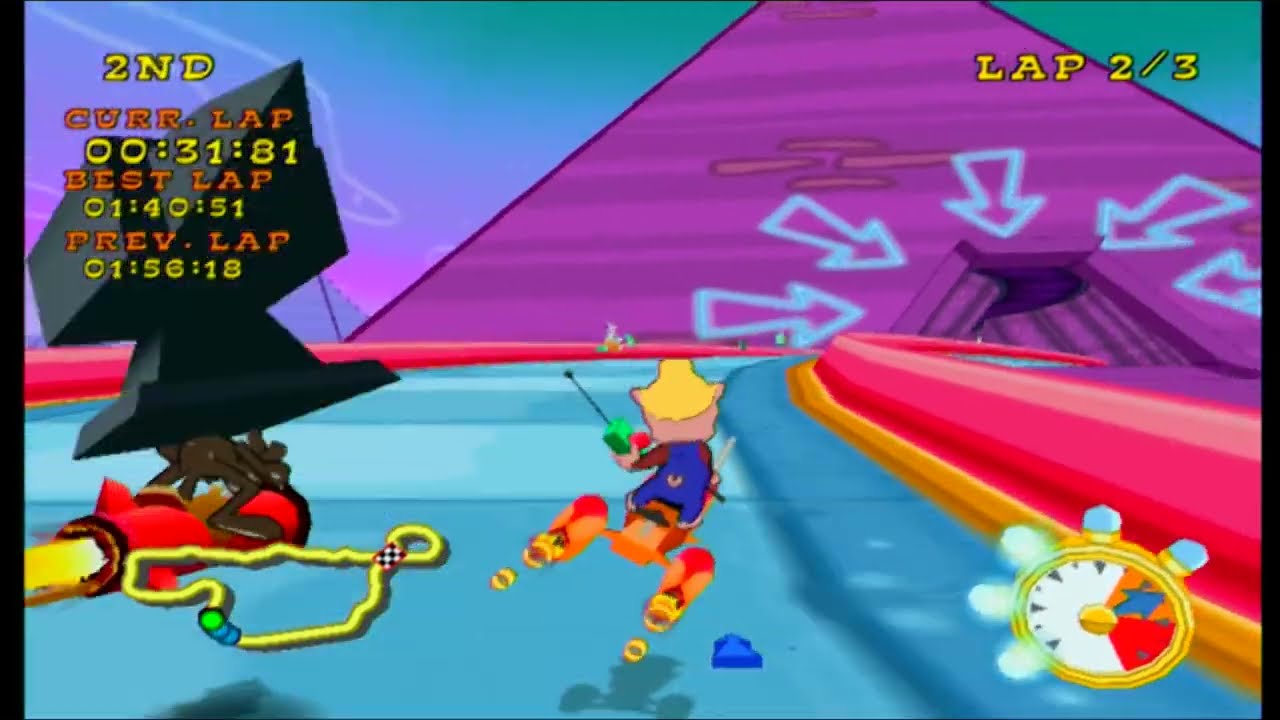 Looney Tunes: Space Race (PS2) | Random Races #1