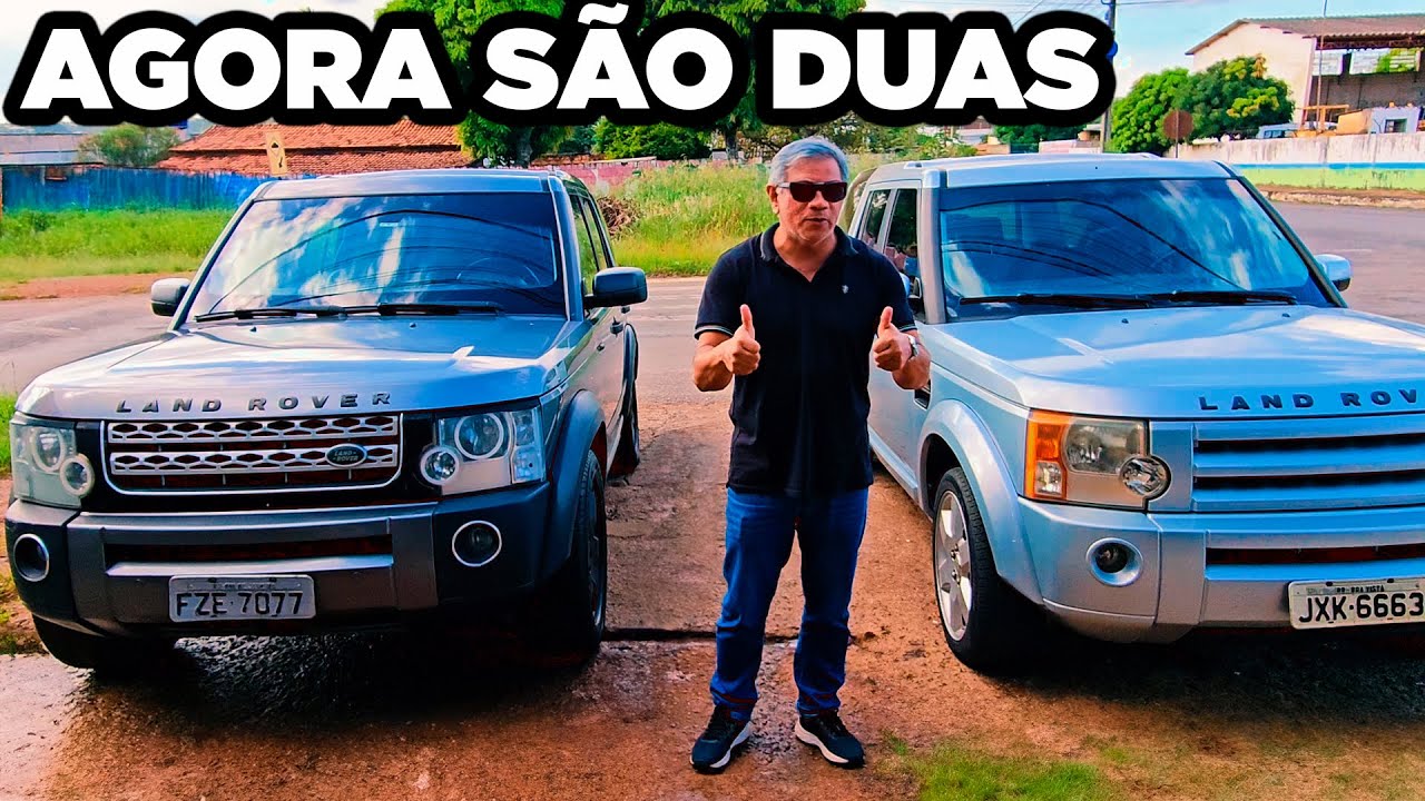 Discovery 3 opinião do dono em ter duas Land Rover Discovery 3