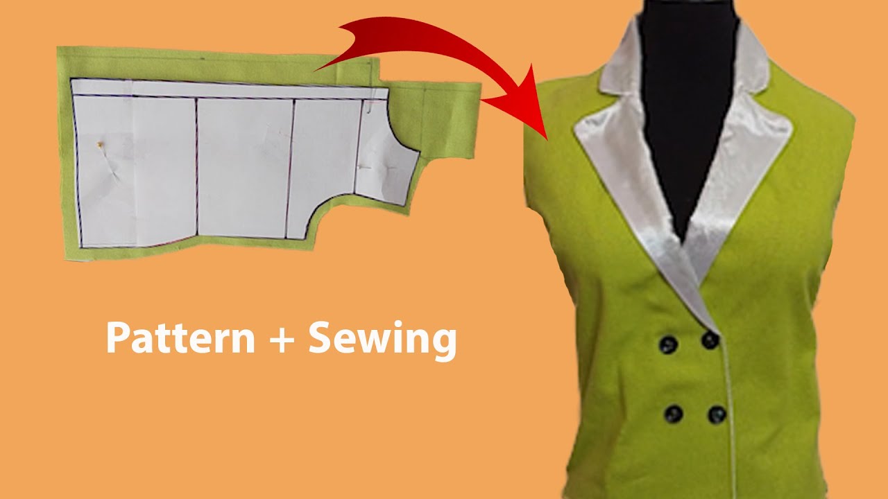 آسان ترین روش دوخت یقه انگلیسی برای افراد مبتدی | The easiest way to sew a collar for beginners