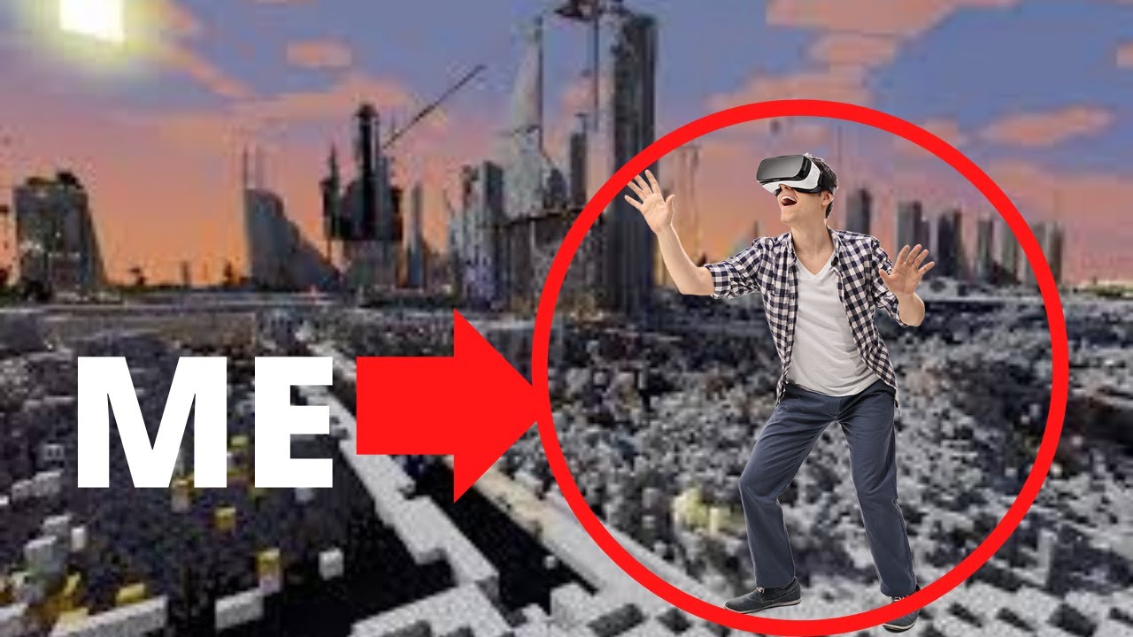I PLAYED 2b2t in Minecraft VR!!!