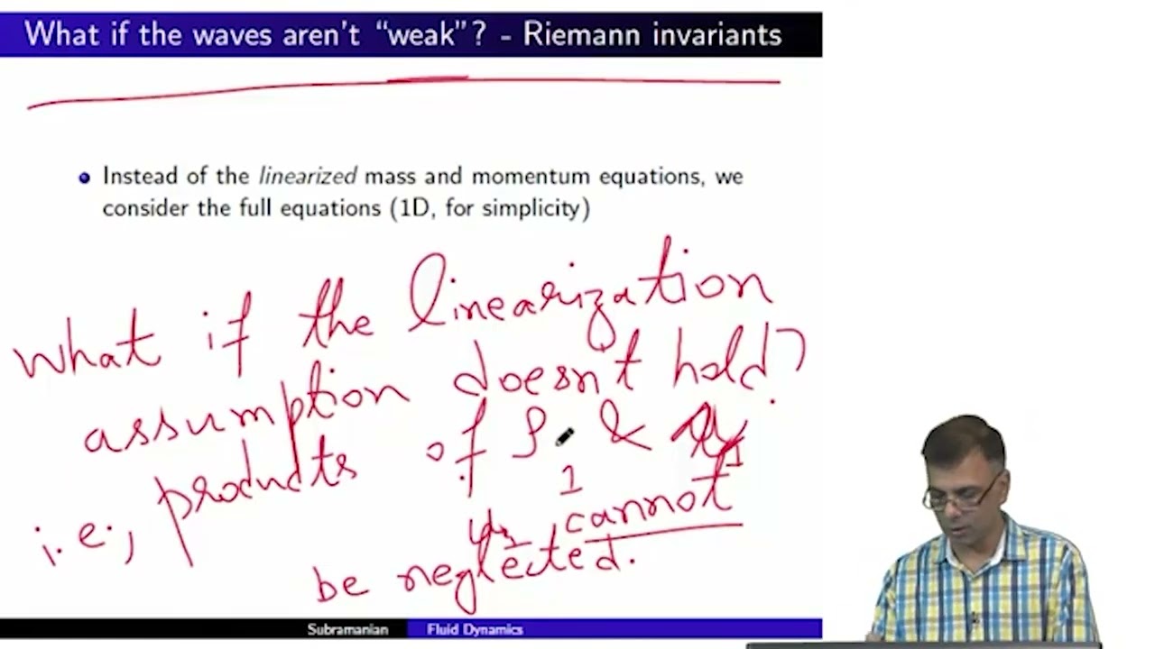 Criterion for neglect of compressibility, method of characteristics #swayamprabha