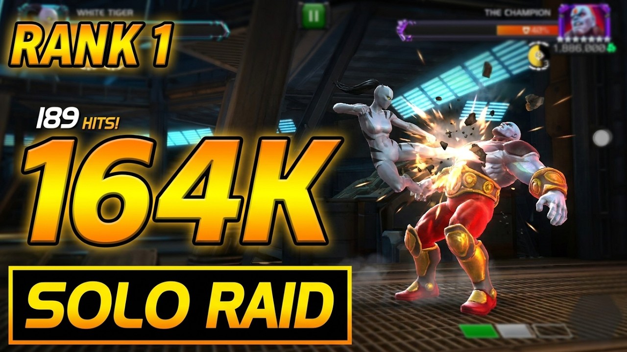 White Tiger Vs The Champion @MarvelContestofChampions